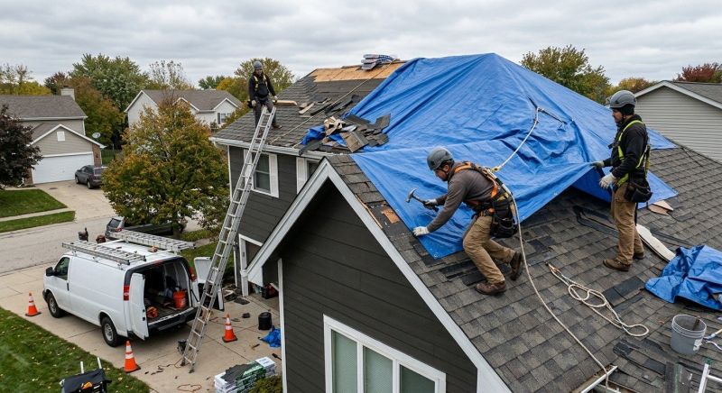 A Frame Roof Repair in Sterling Heights, MI