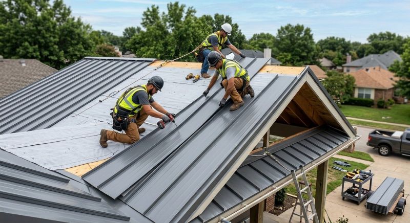 Aluminum Roof Installation in Commerce Township, MI