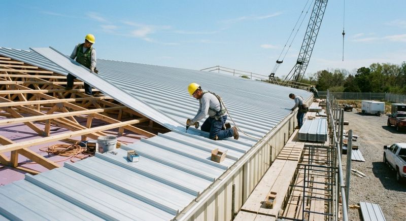 Aluminum Roof Installation in Richmond, MI