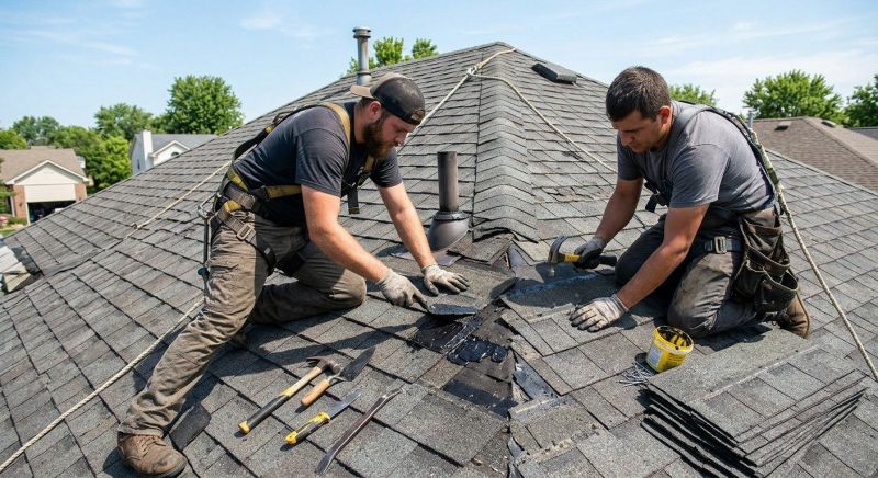 Asphalt Roof Repair in Harper Woods, MI