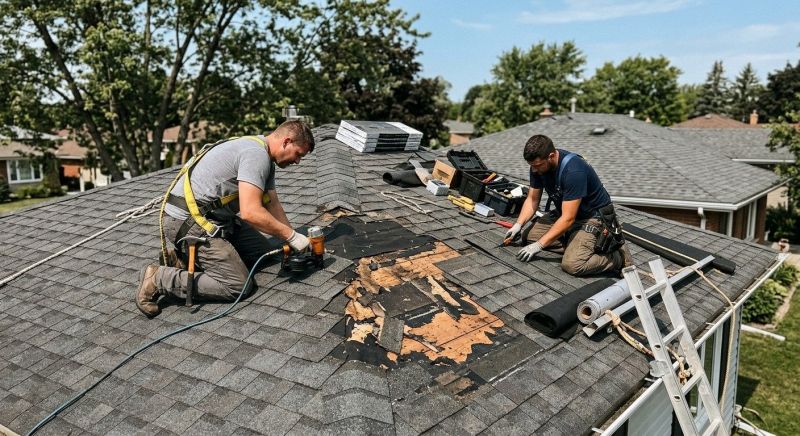 Asphalt Roof Repair in Lake Orion, MI