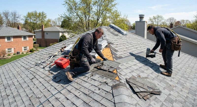 Asphalt Roof Repair in Saint Clair Shores, MI