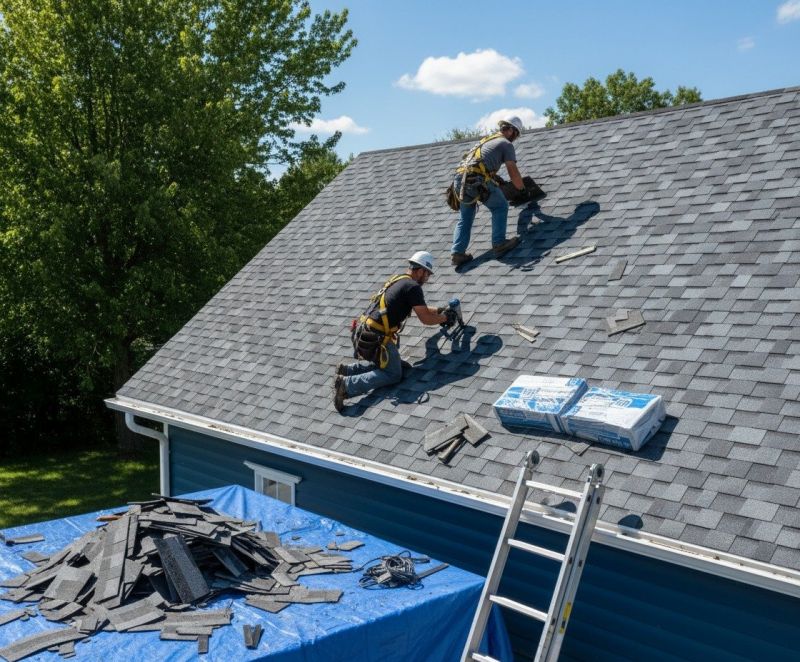 Asphalt Roof Replacement in Ferndale, MI