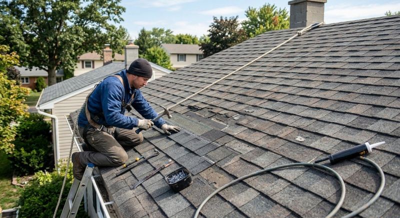 Asphalt Shingles Repair in Novi, MI