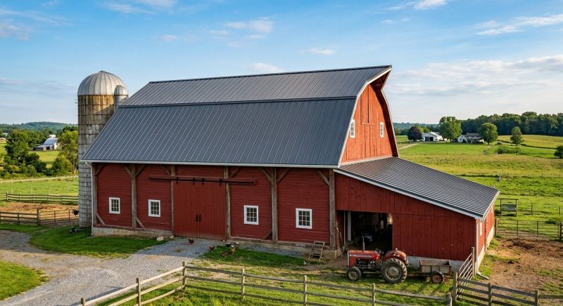 Barn Roof Replacement in Armada, MI