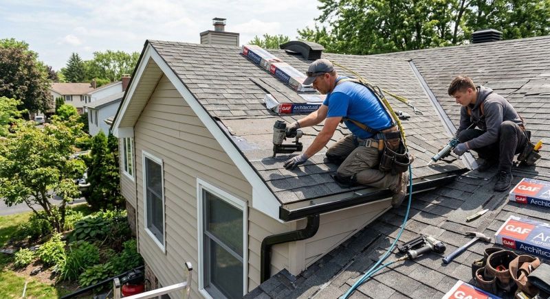 Composite Shingle Repair in Sterling Heights, MI