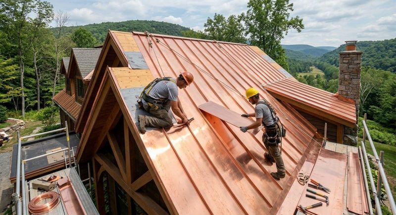Copper Roof Installation in Sterling Heights, MI