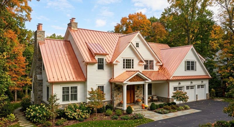 Copper Roof Replacement in Sterling Heights, MI