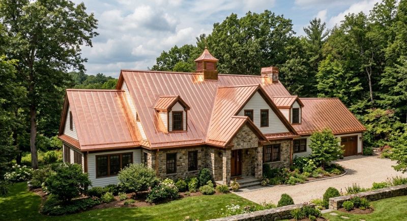 Copper Roof Replacement in Sterling Heights, MI