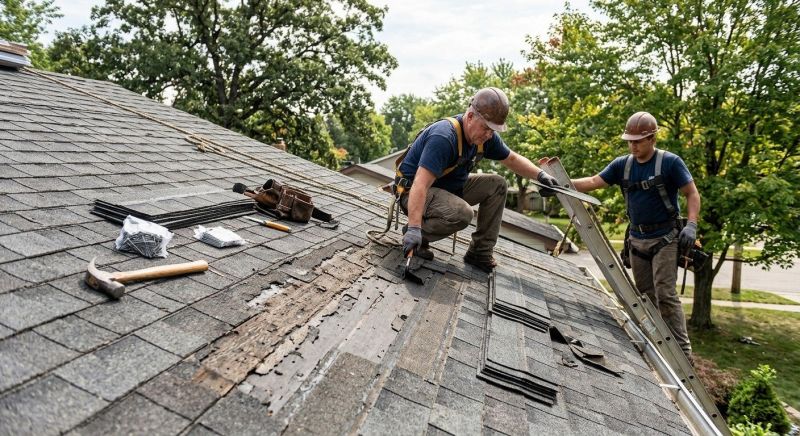 Damaged Roof Repair in Macomb, MI