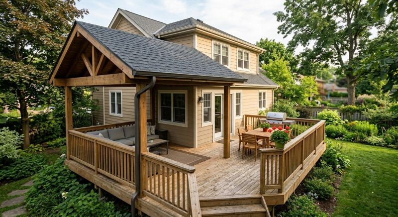 Deck Roof Construction in Sterling Heights, MI