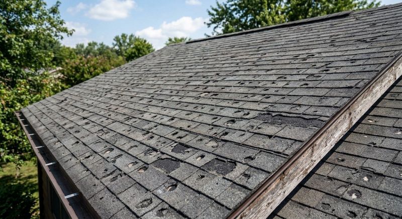 Hail Damage Roof Repair in Harper Woods, MI