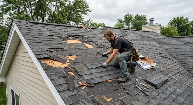 Hail Damage Roof Repair in Redford, MI