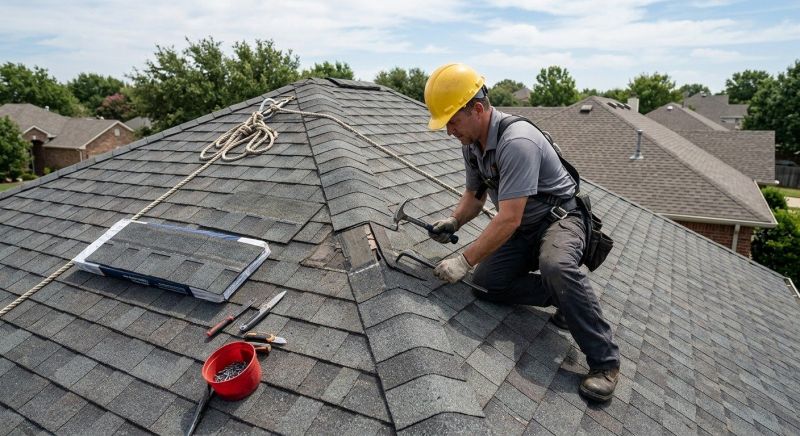Hip Roof Shingle Repair in Sterling Heights, MI