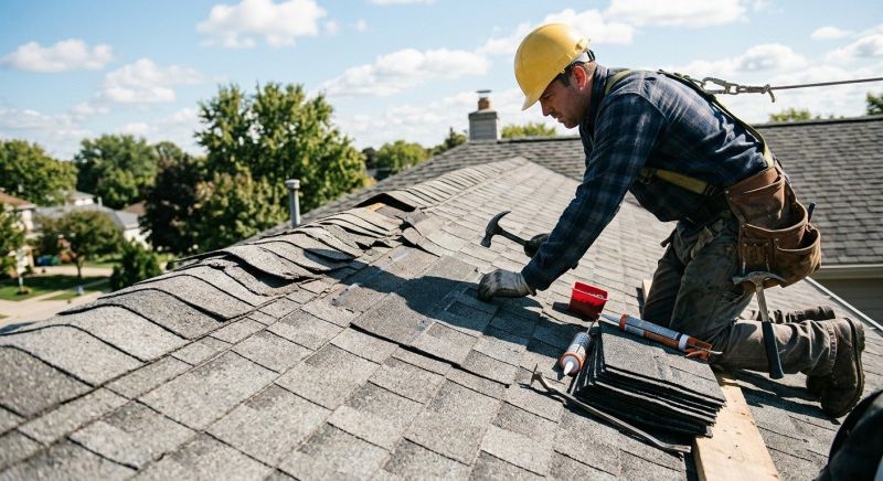 House Roof Repair in Clinton Township, MI