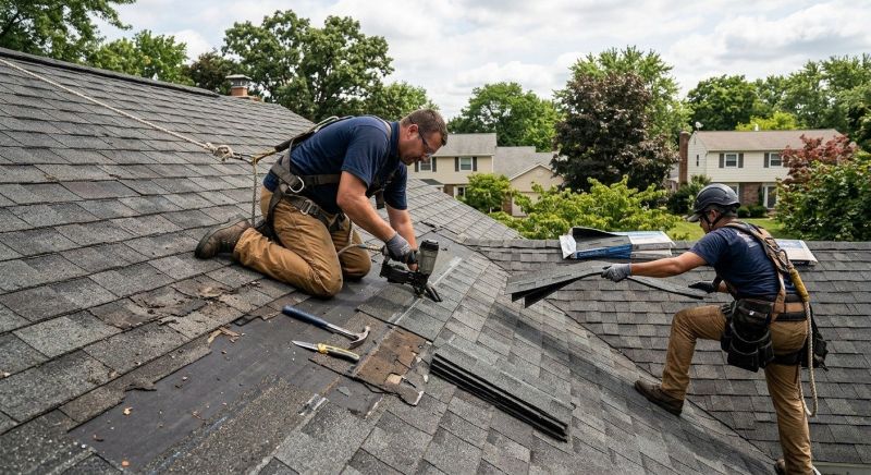 House Roof Repair in Franklin, MI