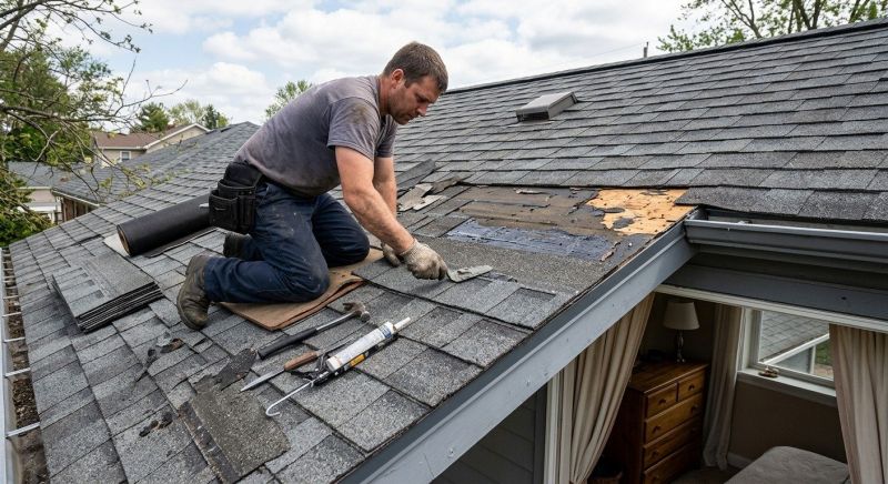 House Roof Repair in Sterling Heights, MI