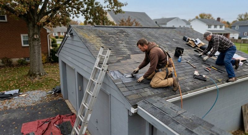 House Roof Repair in Rochester, MI
