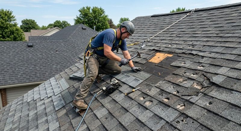 House Roof Repair in West Bloomfield, MI