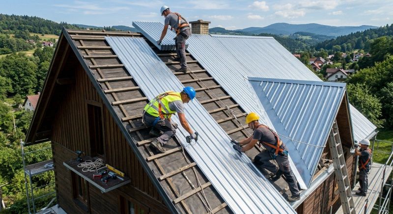 Metal Roof Installation in Commerce Township, MI