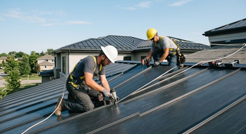 Metal Roof Installation in Keego Harbor, MI