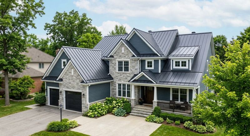 Metal Roof Replacement in Walled Lake, MI
