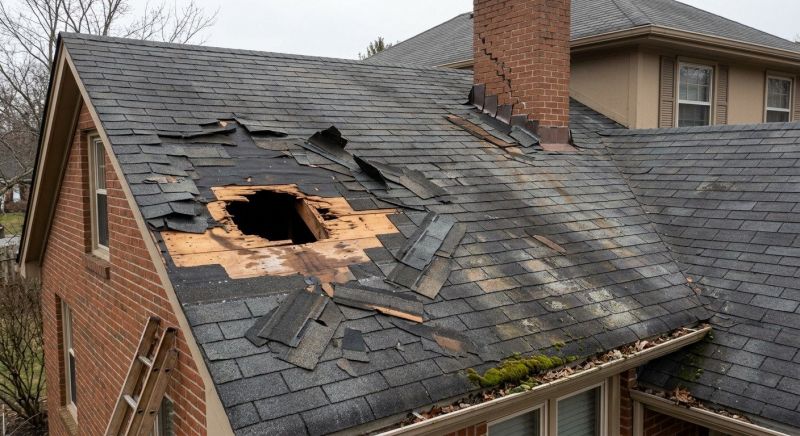Roof Damage Repair in Grosse Pointe, MI