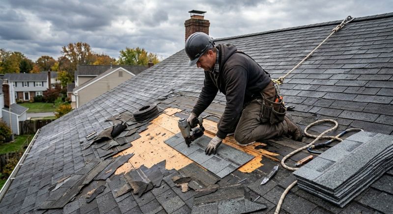 Roof Damage Restoration in Oxford, MI