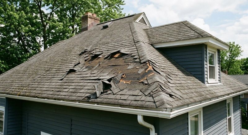 Roof Damage Restoration in Utica, MI