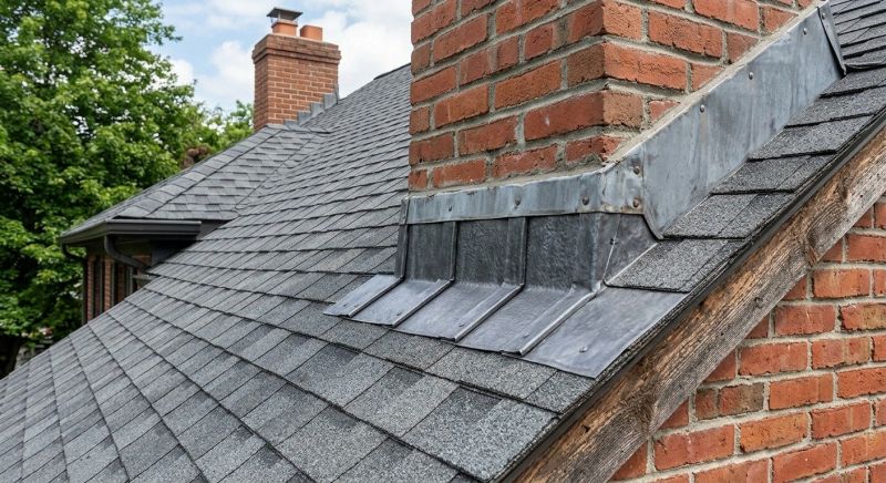 Roof Flashing Installation in Clarkston, MI