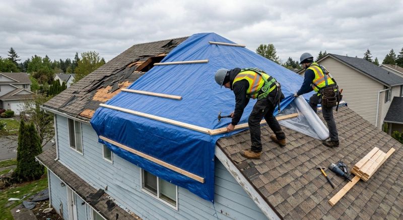 Roof Patching Service in Sterling Heights, MI