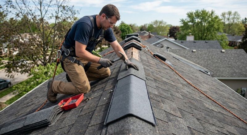 Roof Shingle Replacement in Sterling Heights, MI