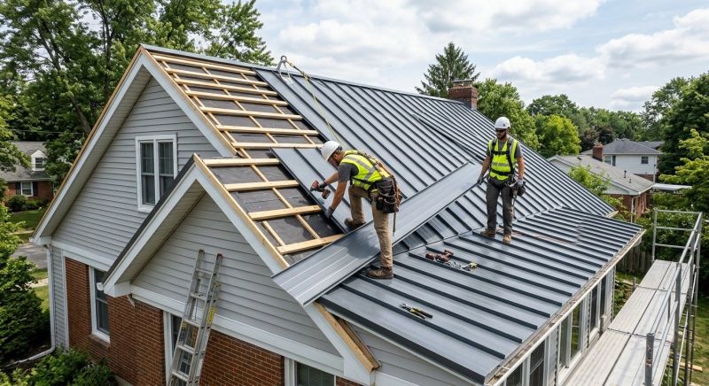 Sheet Roofing Installation in Northville, MI
