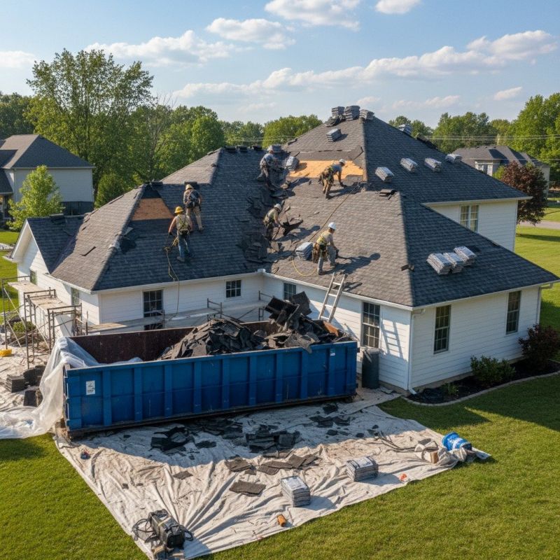 Shingle Roof Replacement in Casco, MI