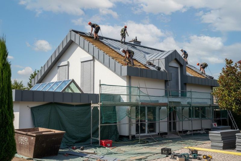 Steel Roof Replacement in Berkley, MI