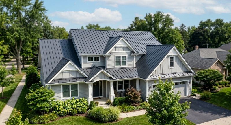 Steel Roof Replacement in Livonia, MI