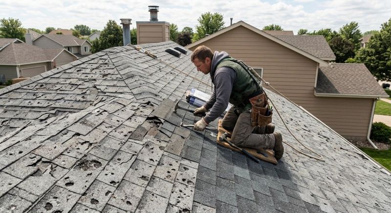 Storm Damage Roof Repair in Madison Heights, MI