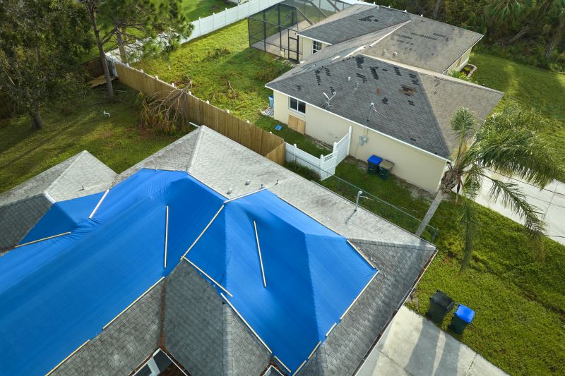 Storm Damage Roof Tarping in Sterling Heights, MI