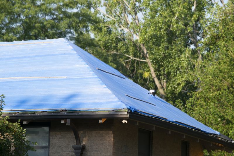 Storm Damage Roof Tarping in Sterling Heights, MI