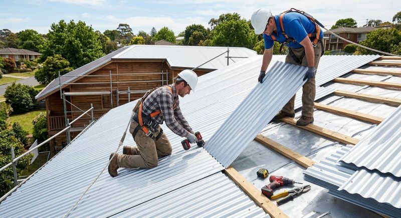 Tin Roof Installation in New Baltimore, MI